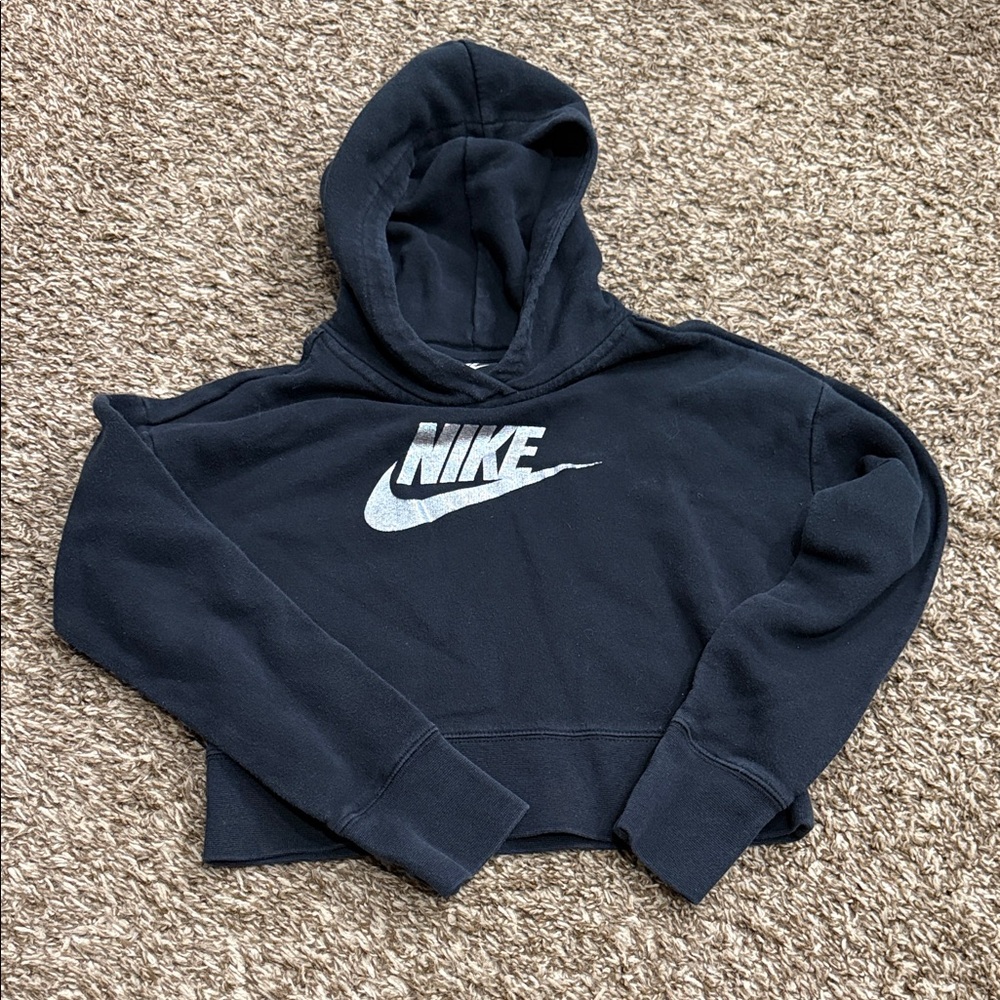 Nike Kids Navy Blue Hoodie